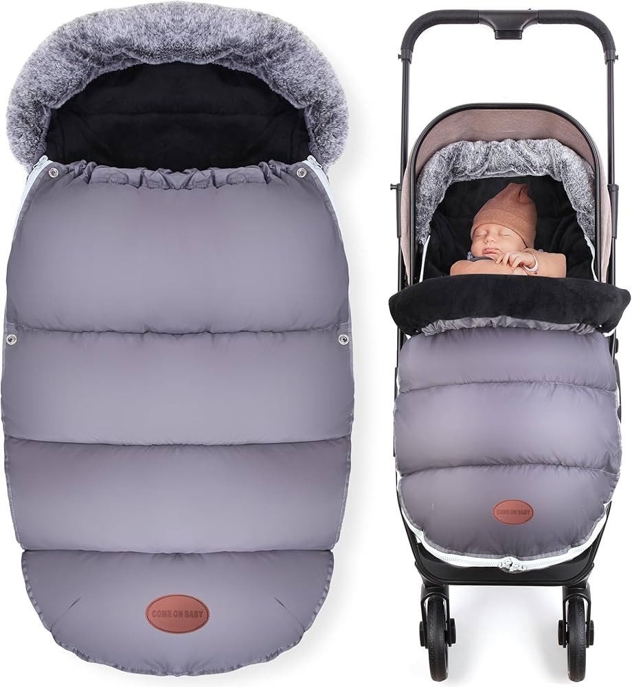 Metplus Warm Bunting Bag Universal, Toddler Stroller Footmuff for Most Stroller, Stroller Sleepin... | Amazon (US)