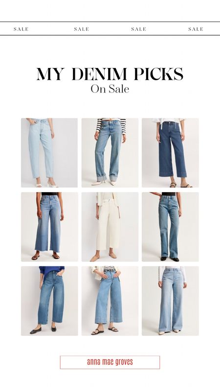 Some of my favorite denim is on sale now! Here is my round up from Everlane, Abercrombie, Madewell, Levi’s & Old Navy. What’s your favorite pair of denim? 

#LTKSaleAlert #LTKStyleTip #LTKOver40