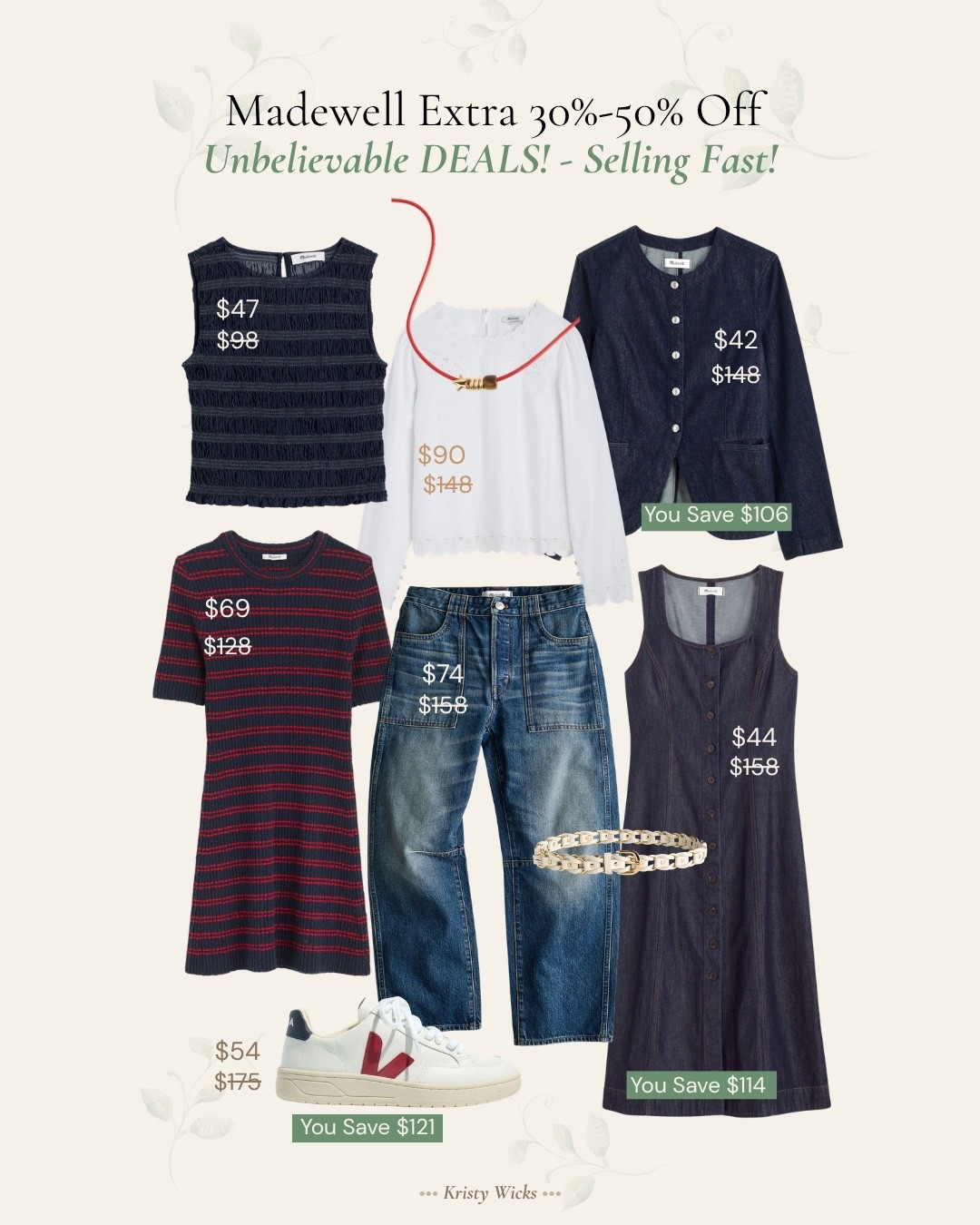 Madewell sale- Extra 30% to 50% Off! ✨

Great deals that are selling fast! 
Grab your favorites before they’re gone! 🤍

#LTKWorkwear #LTKTravel #LTKSaleAlert