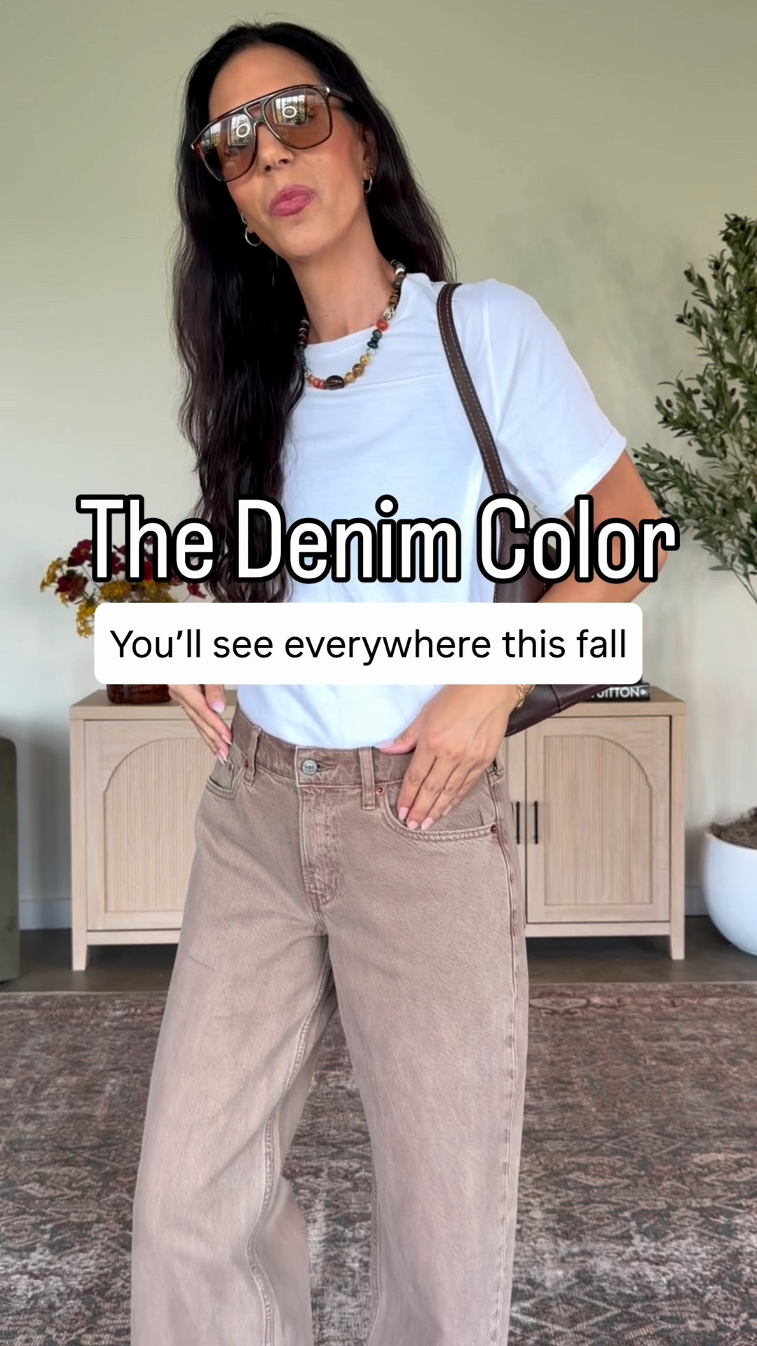 Obsessed with these @abercrombie  jeans.  
Super soft.  It says low rose but is more of a mid rise hitting my bellybutton 
Code: afdenim 
Pants- 27long  (relaxed fit) 
Tee- small

#LTKU #LTKSaleAlert #LTKOver40 #LTKTall