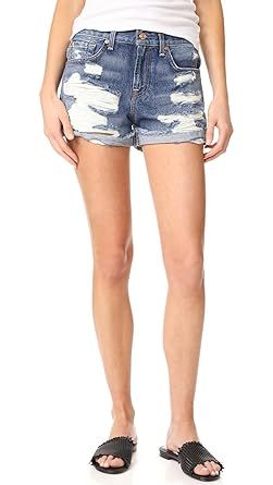 7 For All Mankind Women's Destroyed Shorts | Amazon (US)