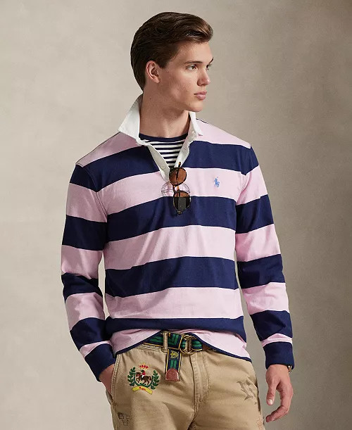 Men's Iconic Rugby Classic-Fit Shirt | Macy's