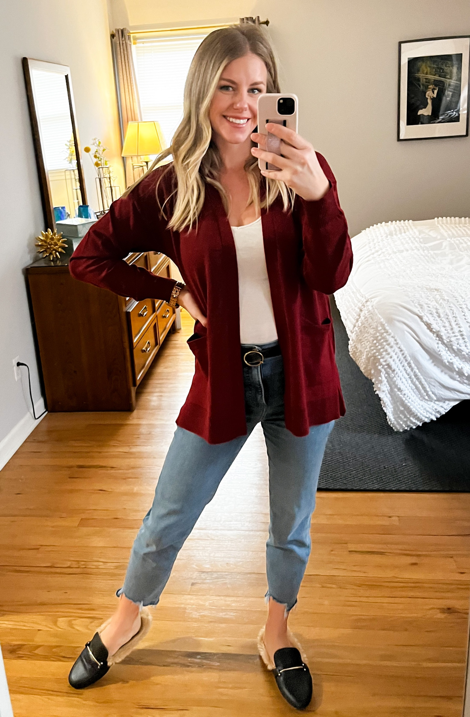 Cute and comfy $15 cardigan! Available in ten colors! Wearing size small! I could buy this in every color! 

#LTKunder50 #LTKworkwear #LTKFind