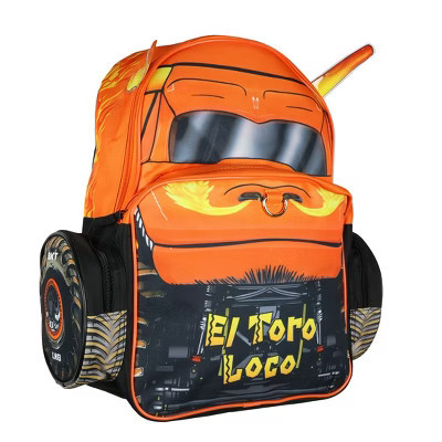 Intimo Monster Jam Backpack El Toro Loco Crazy Bull Laptop Tech Travel Bag Daypack Multicolored | Target