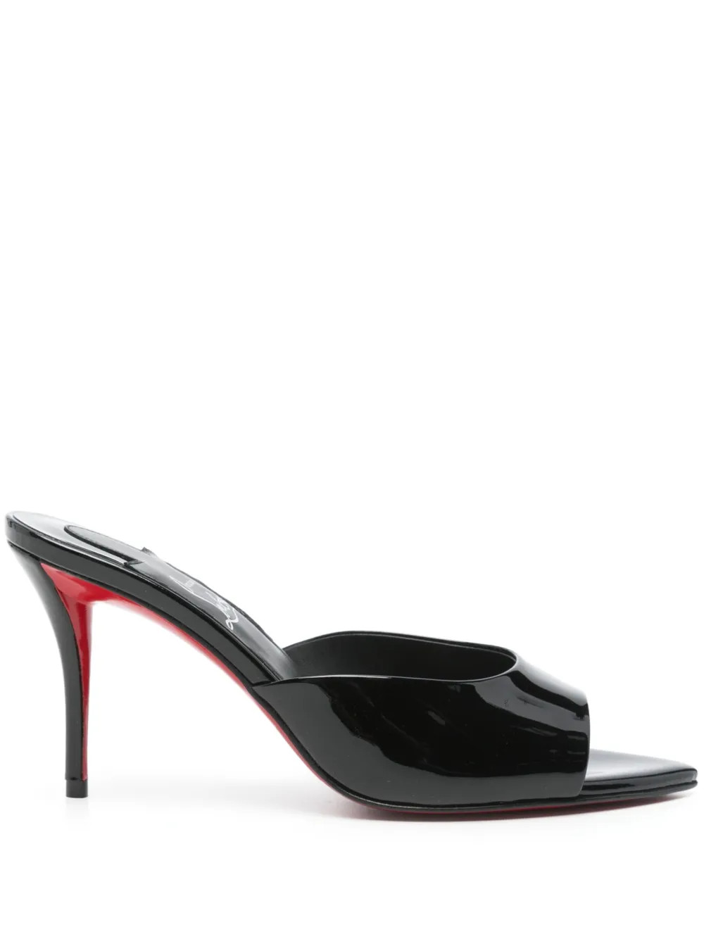 Christian Louboutin 80mm Miss Z Mules | Black | FARFETCH | Farfetch Global