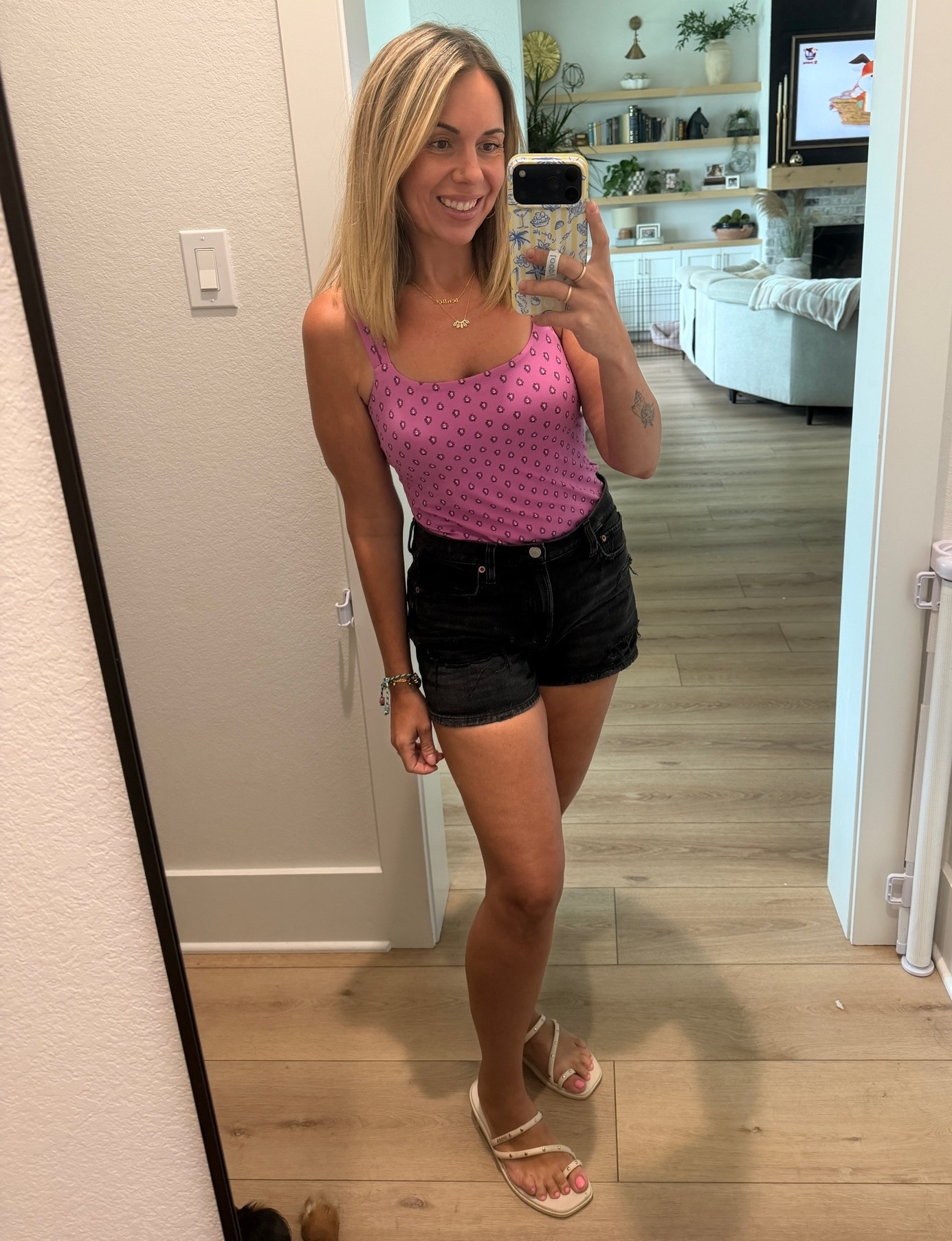 OOTD because is was so hot today! In my true size small and size 4 shorts.

#LTKdayinmylife #LTKActive #LTKootd