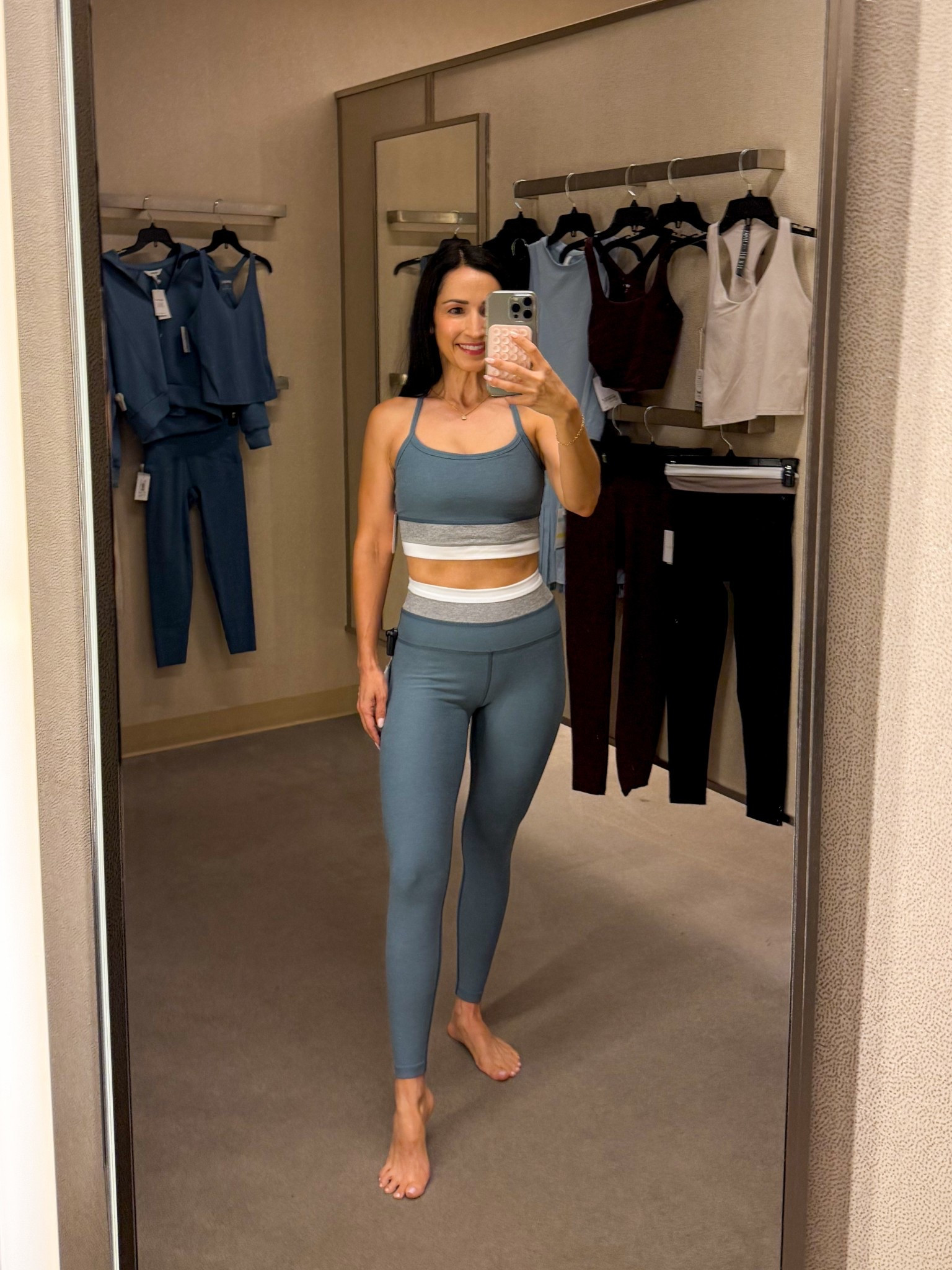 Beyond yoga on Anniversary sale! Loved this set and the bike shorts/tank set linked. TTS. Wearing xs  

#LTKActive #LTKSaleAlert #LTKPetite