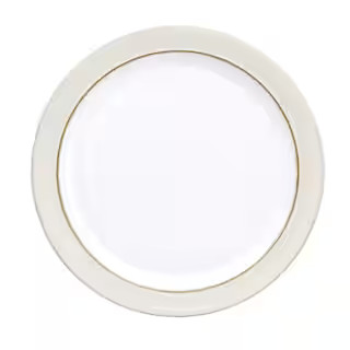 Denby Natural Canvas White Dinner Plate CNV-003 - The Home Depot | The Home Depot