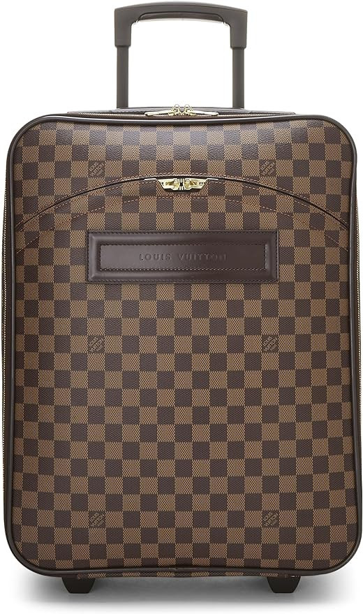 Amazon.com: Louis Vuitton, Pre-Loved Damier Ebene Pegase 45, Brown : Clothing, Shoes & Jewelry | Amazon (US)
