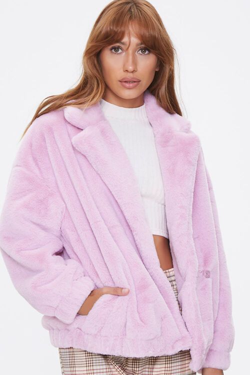 Plush Drop-Sleeve Jacket | Forever 21 (US)