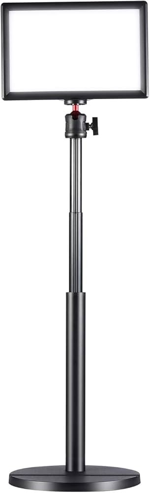 JUSMO K3 Key Light w Extendable Desktop Stand, Brightness/Color Temperature Adjustable LED Video ... | Amazon (US)