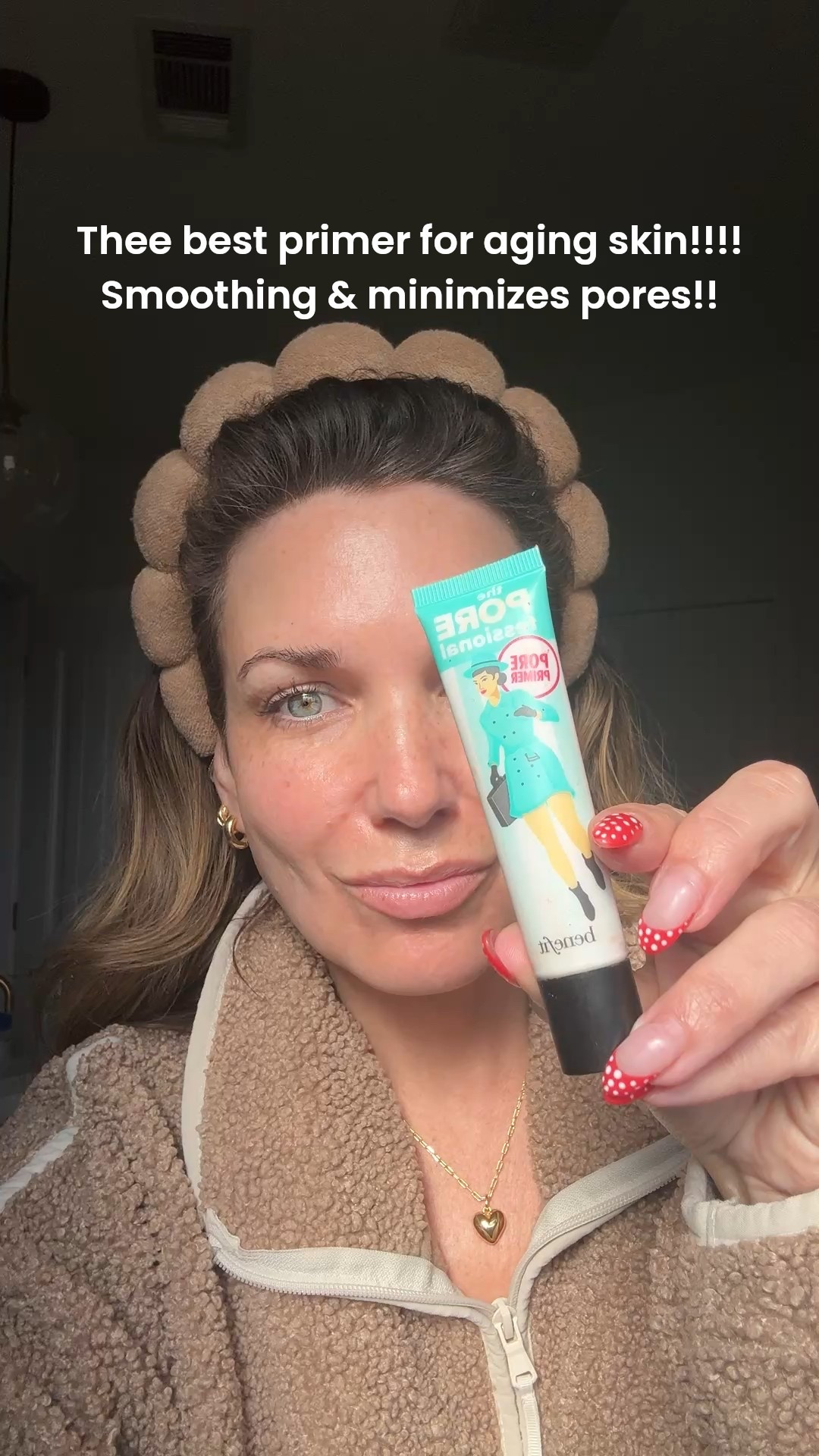 BEST primer for all skin types!!
A friend shared this and now I’m obsessed!!! It is great for mature skin. 
Smoothes and reduces the look of pores!! 

#LTKBeauty #LTKselfcare #LTKOver40