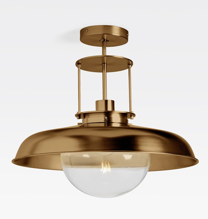 Ormandy 18" Semi-Flush Mount | Rejuvenation