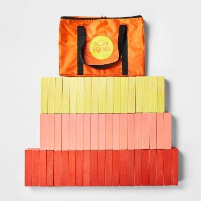 Stained Warm Colors Tumbling Towers - Sun Squad™ | Target