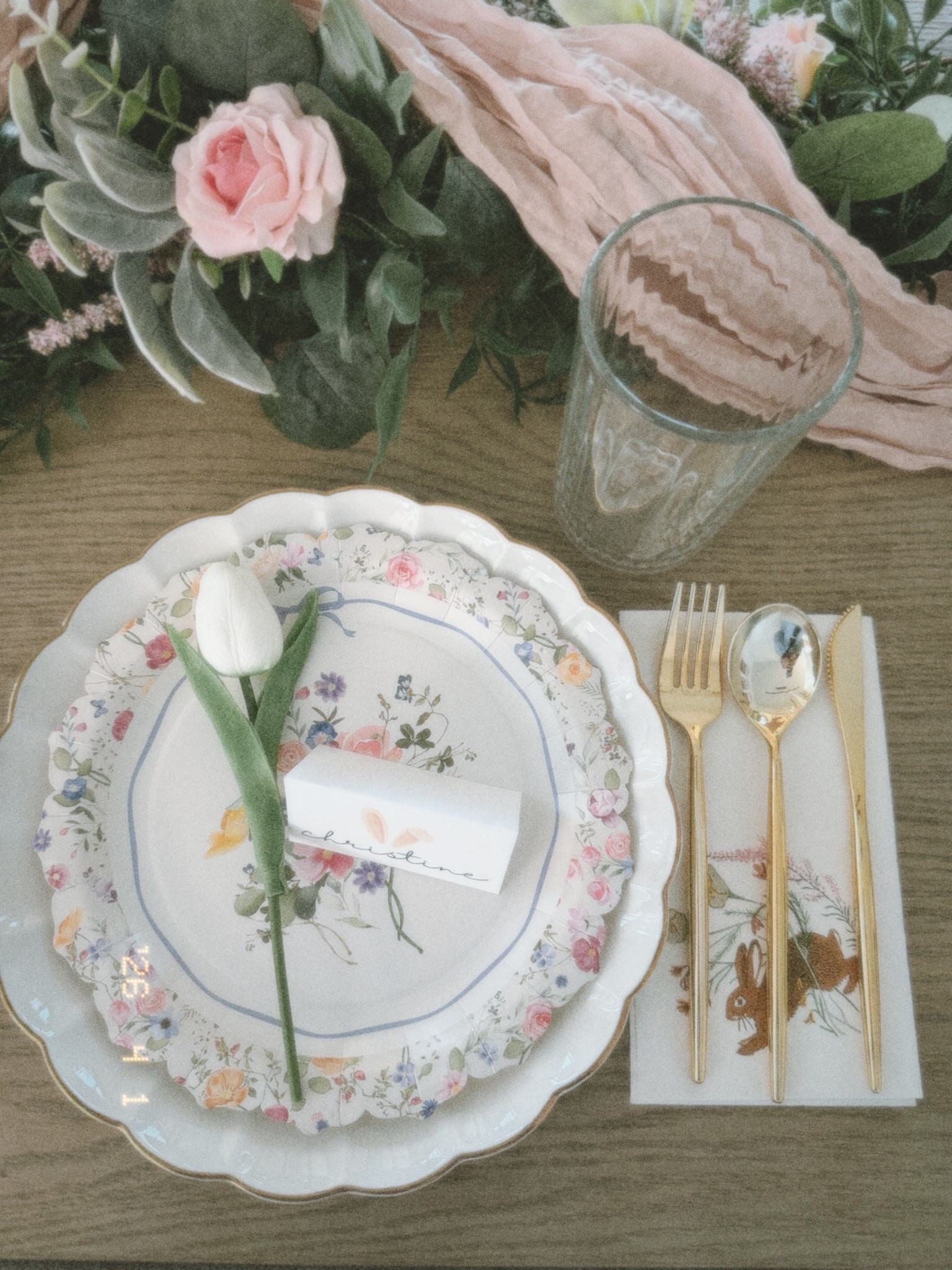 easter tablescape 🌷

#LTKdayinmylife #LTKmomlife #LTKSeasonal