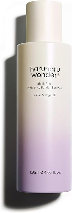 haruharu Wonder Black Rice Probiotics Barrier Essence, Skin Flooding & Layering, Strengthens Skin... | Amazon (US)