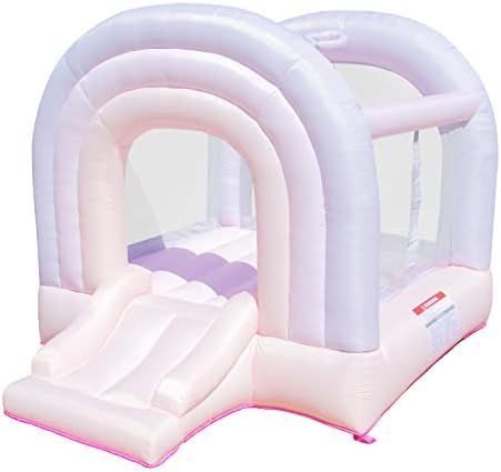 Amazon.com: Bounceland Daydreamer Cotton Candy Bounce House, Pastel Bouncer with Slide, 8.9 ft L ... | Amazon (US)