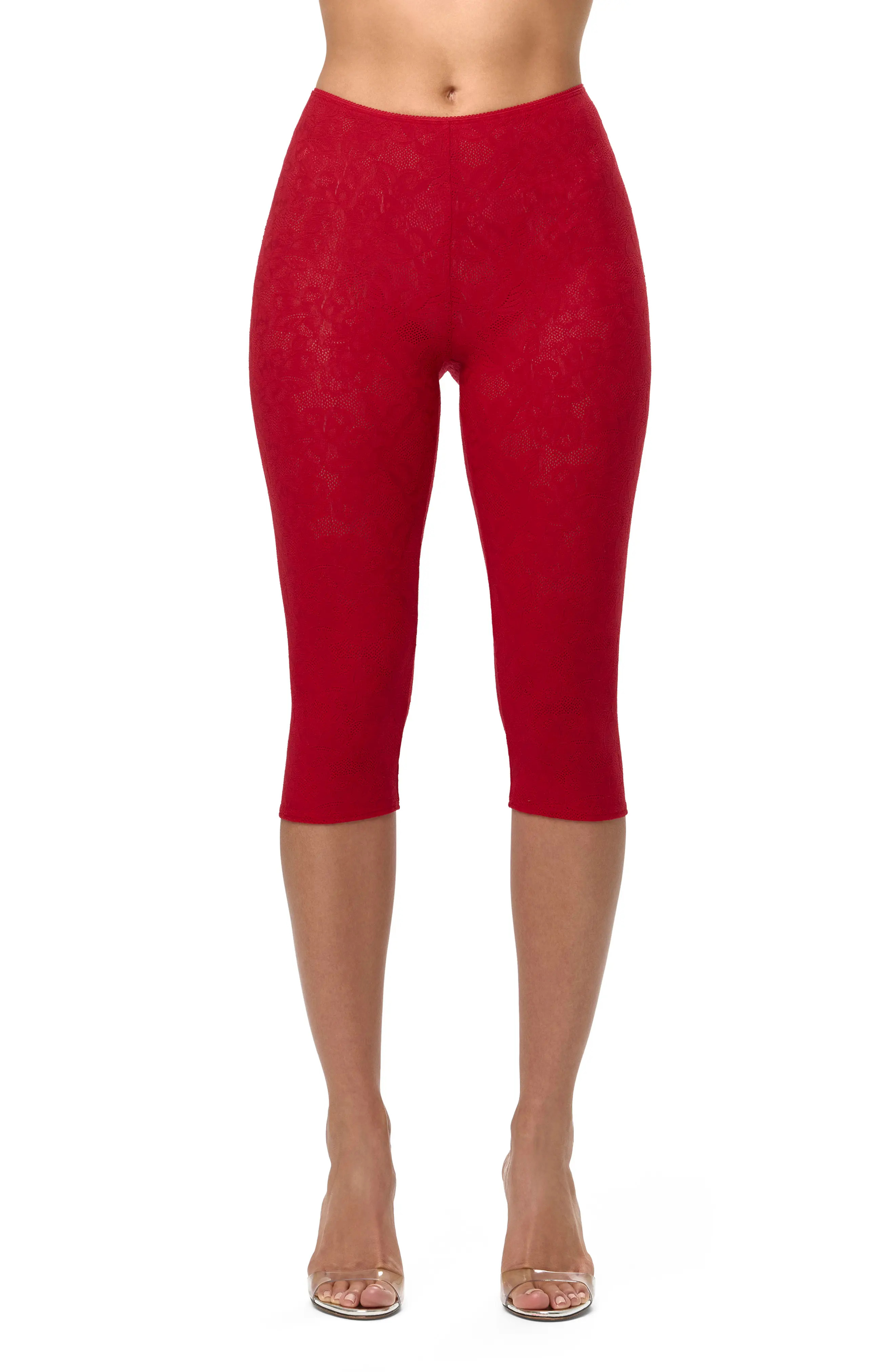 Lace Capri Leggings (Women) | Nordstrom | Nordstrom