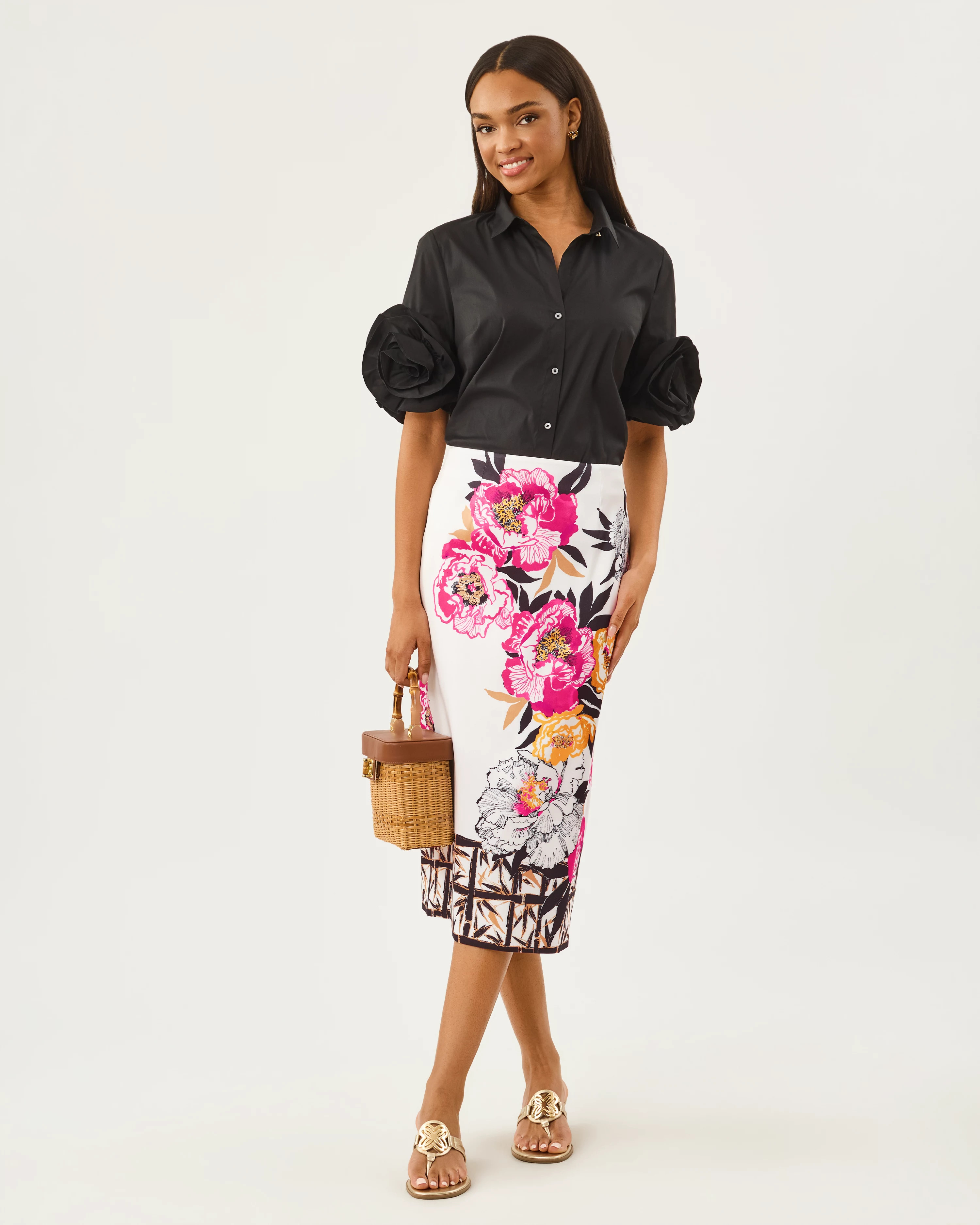 Louetta Midi Skirt | Lilly Pulitzer