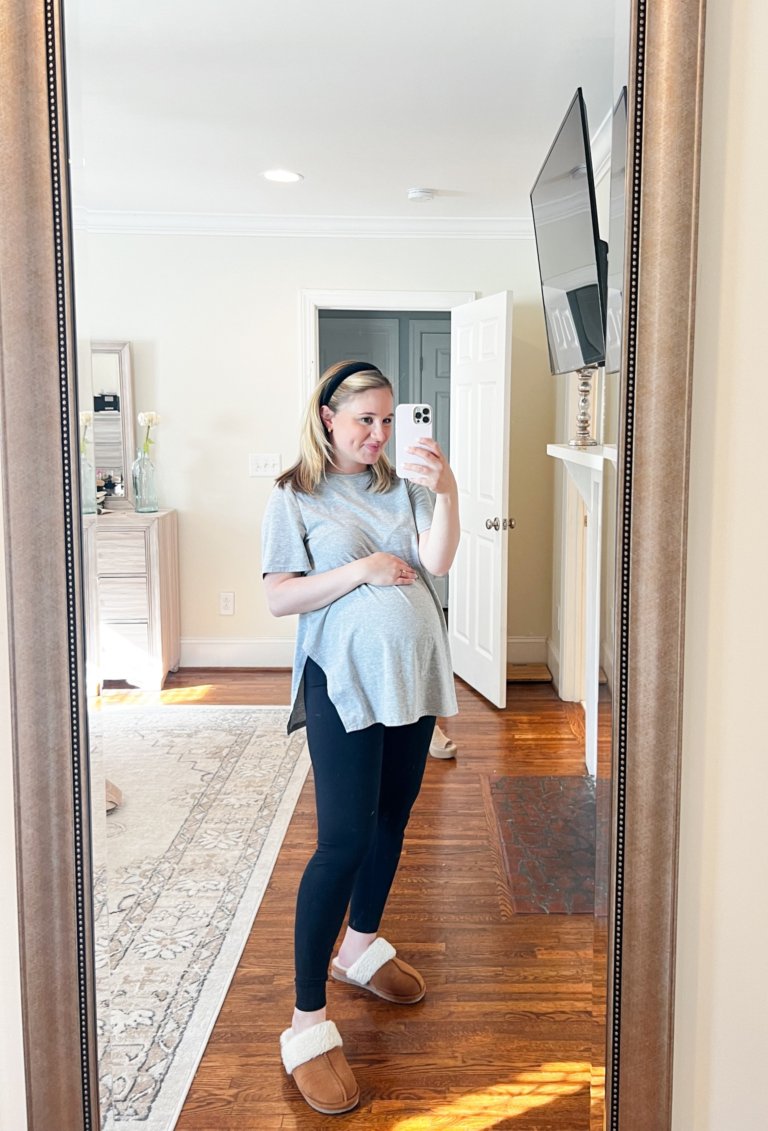 My favorite maternity shirt from Amazon! Wearing a size small

#LTKfindsunder50 #LTKstyletip #LTKbaby