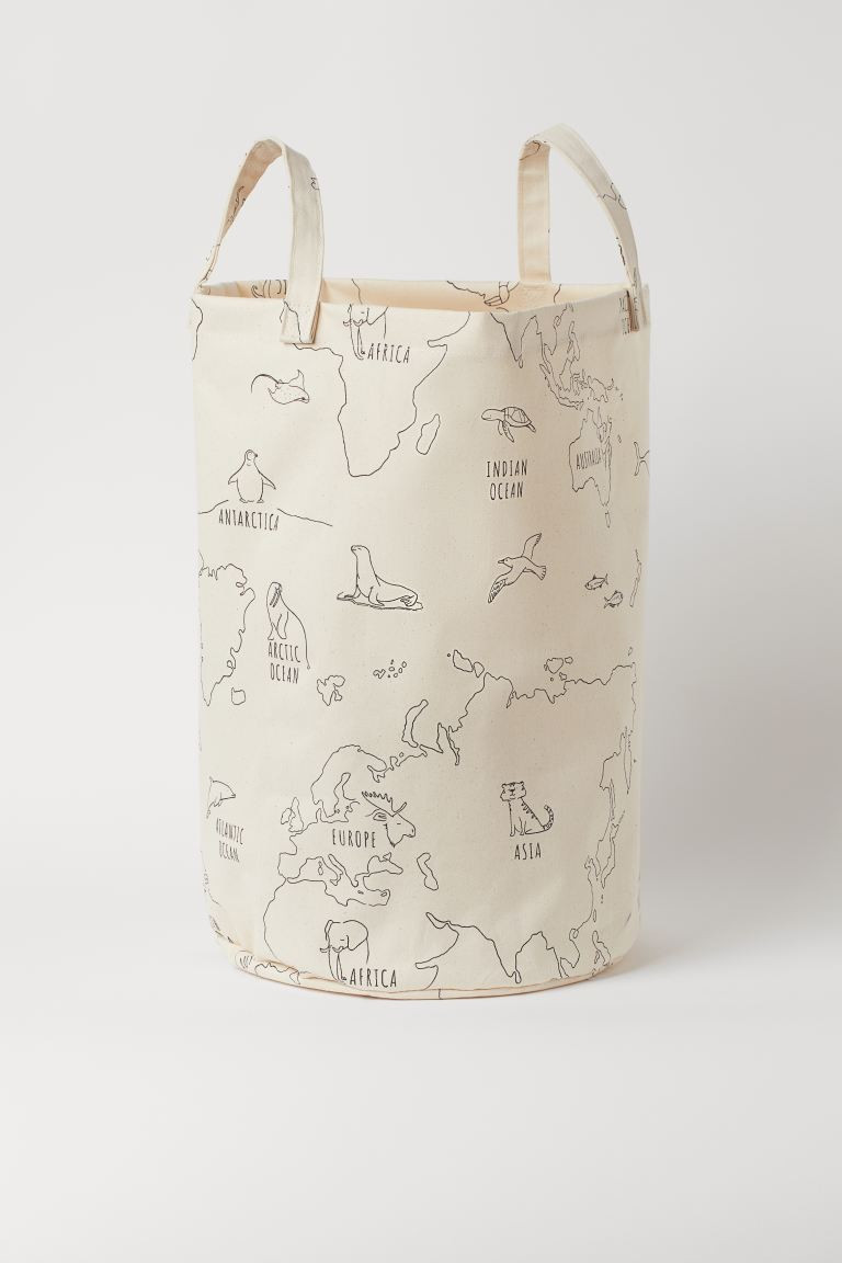 Patterned Storage Basket | H&M (US + CA)