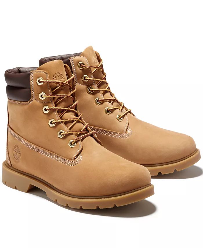 Women's Linden Wood Waterproof Lug Sole Booties | Macys (US)