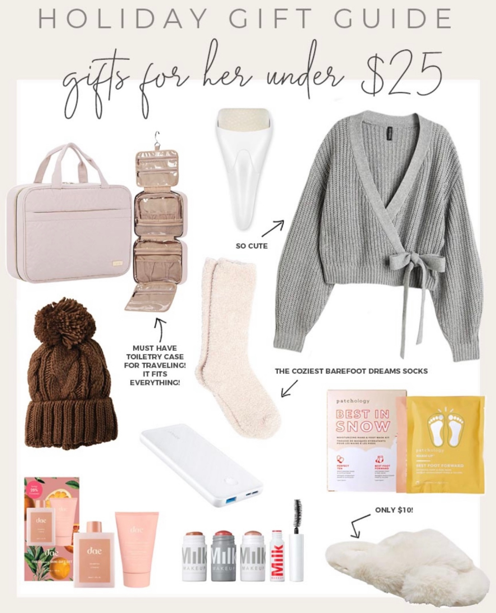 Gifts for her under $25! 

#holidaygifts #giftsunder25 #giftsforher 

#LTKHoliday #LTKstyletip #LTKunder50