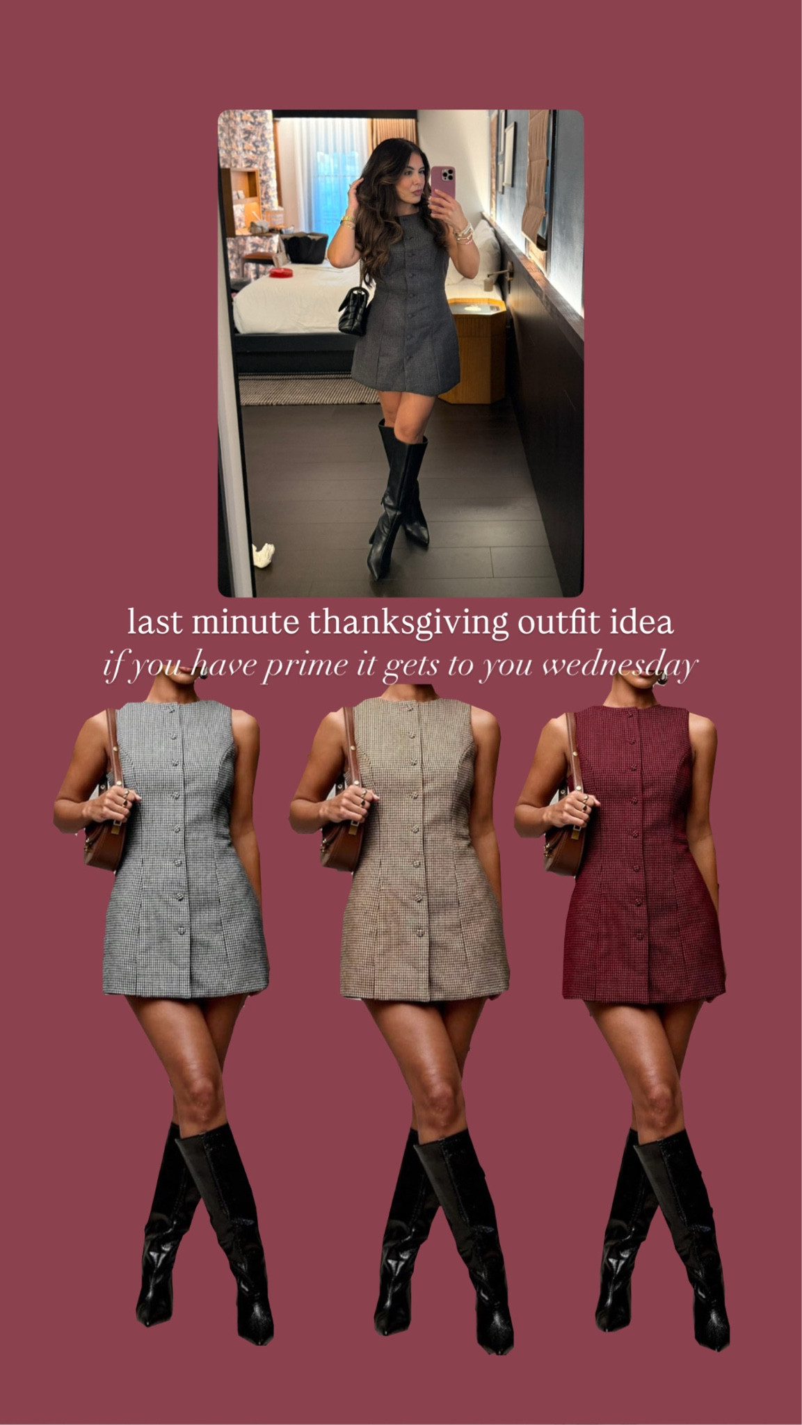 I wore this dress a couple months ago and LOVE the fit. I think I’m wearing it for Thanksgiving! And just saw they added the burgundy😍wow babes, so cute! 

#LTKOver40 #LTKHoliday #LTKPetite