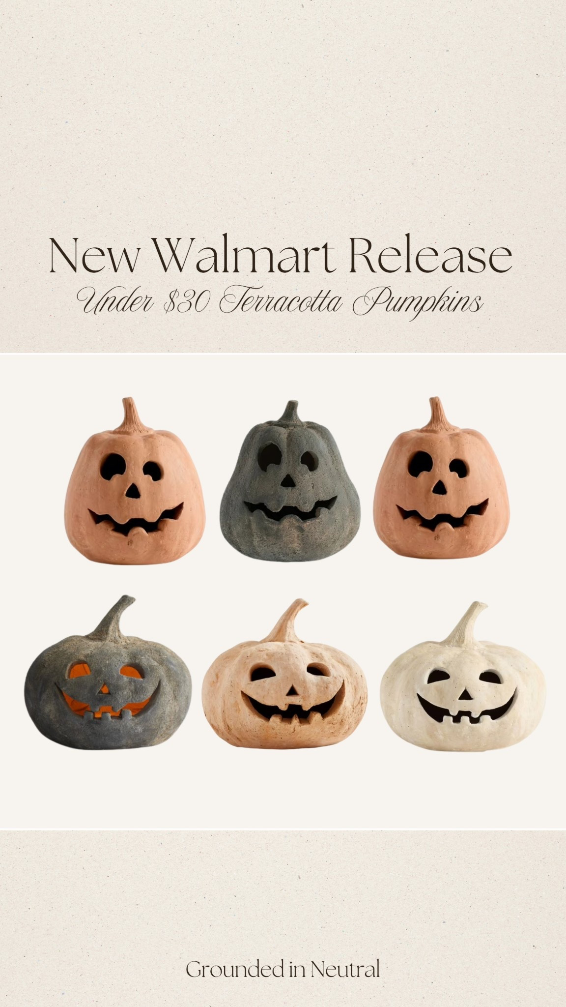 Terracotta Jack-O’-Lanterns! These are just under $30 and they are a great Pottery Barn dupe. 🎃🤎

#LTKSeasonal #LTKHome #LTKStyleTip