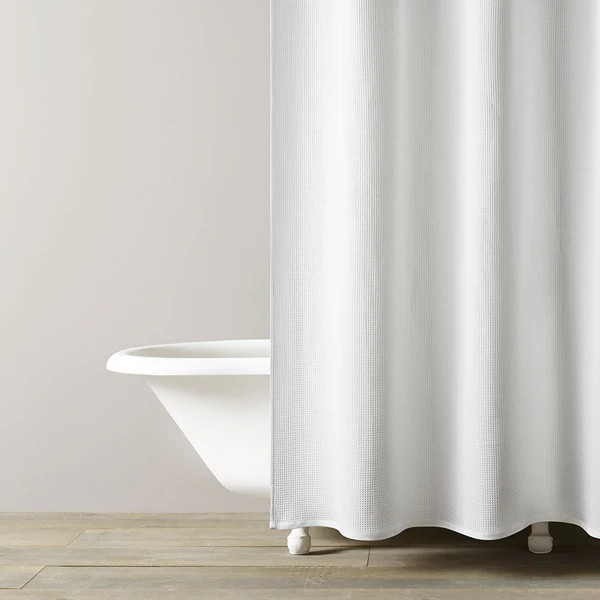 Hotel Waffle Shower Curtain | Kassatex