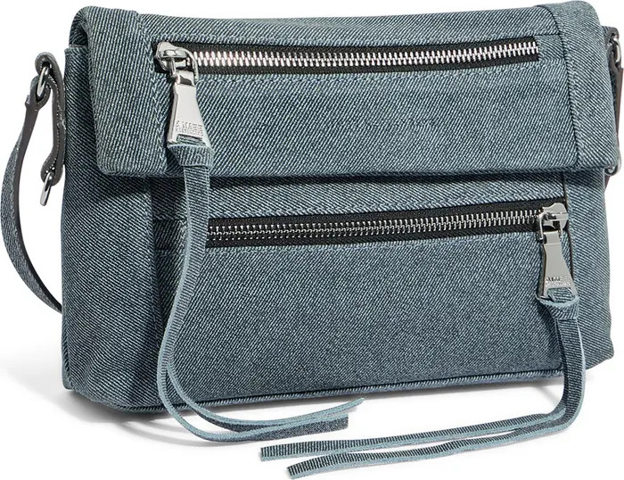 Crosstown Double Entry Leather Crossbody Bag | Nordstrom