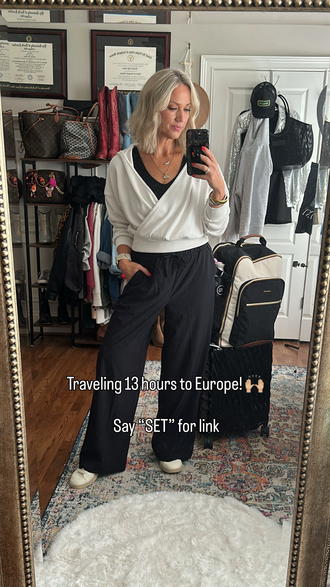 Absolute FAVORITE new set that is as comfy as it is cute. Wearing small in pants, M in top  

#LTKTravel #LTKFindsUnder50 #LTKOver40