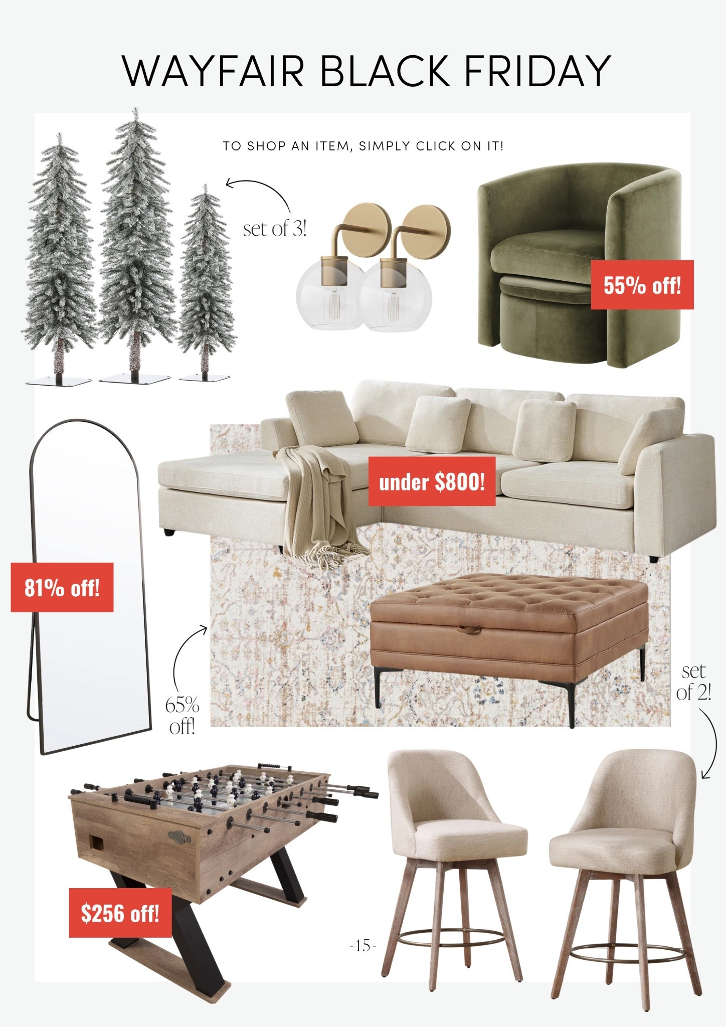 Save BIG on viral Wayfair finds now!! Up to 80% off 🚨

Wayfair | Arch Mirror | Furniture | Barstools | Game Room | Light

Amanda Vernaci, Come Stay Awhile

#LTKCyberWeek #LTKHoliday #LTKGiftGuide