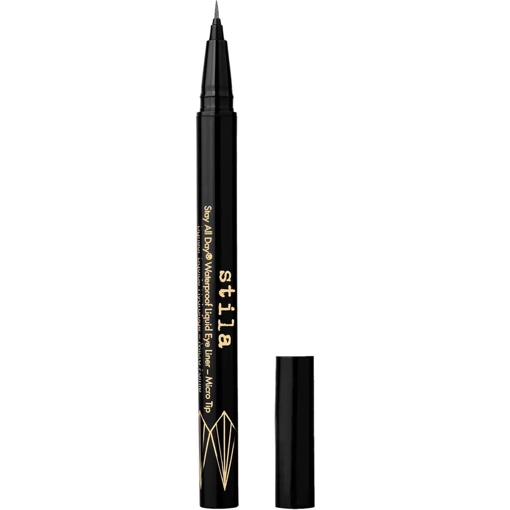 Stila Stay All Day® Waterproof Liquid Eye Liner in Shimmering Graphite at Nordstrom | Nordstrom