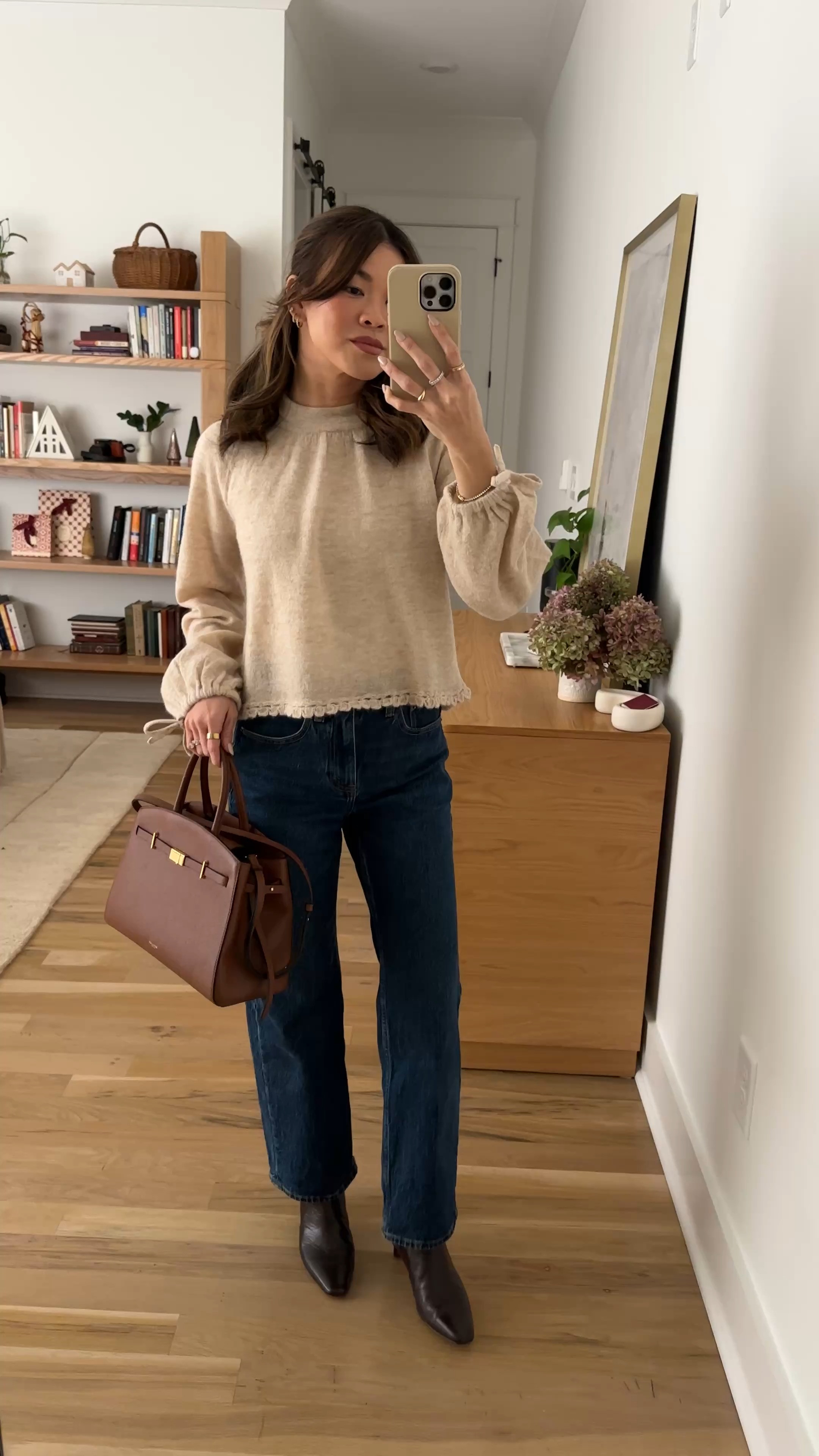 Sizing info: Sweater XS, jeans 23 extra short!

petite fashion, get dressed with me, outfit inspiration, ootd, nashville outfit, Nashville influencer, petite style, vacation style, casual outfits, mom style, petite pants, winter dress, winter outfit, winter pants, winter outfit inpso, winter outfit idea, winter top, winter style, winter sweater, cozy sweater, cold weather sweater, cold weather outfit, winter bag, winter purse, denim, jeans,  

 

#LTKHoliday #LTKSeasonal #LTKPetite