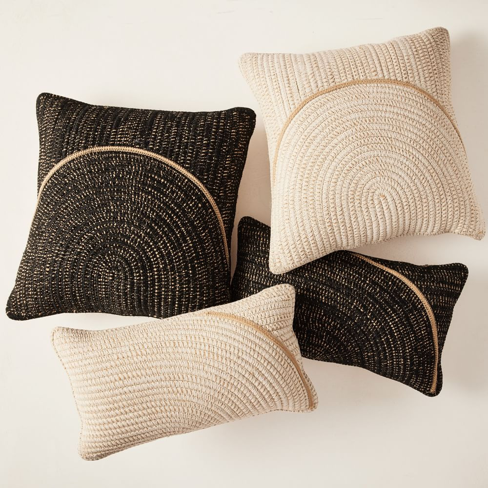 Woven Arches Indoor/Outdoor Pillow | West Elm (US)