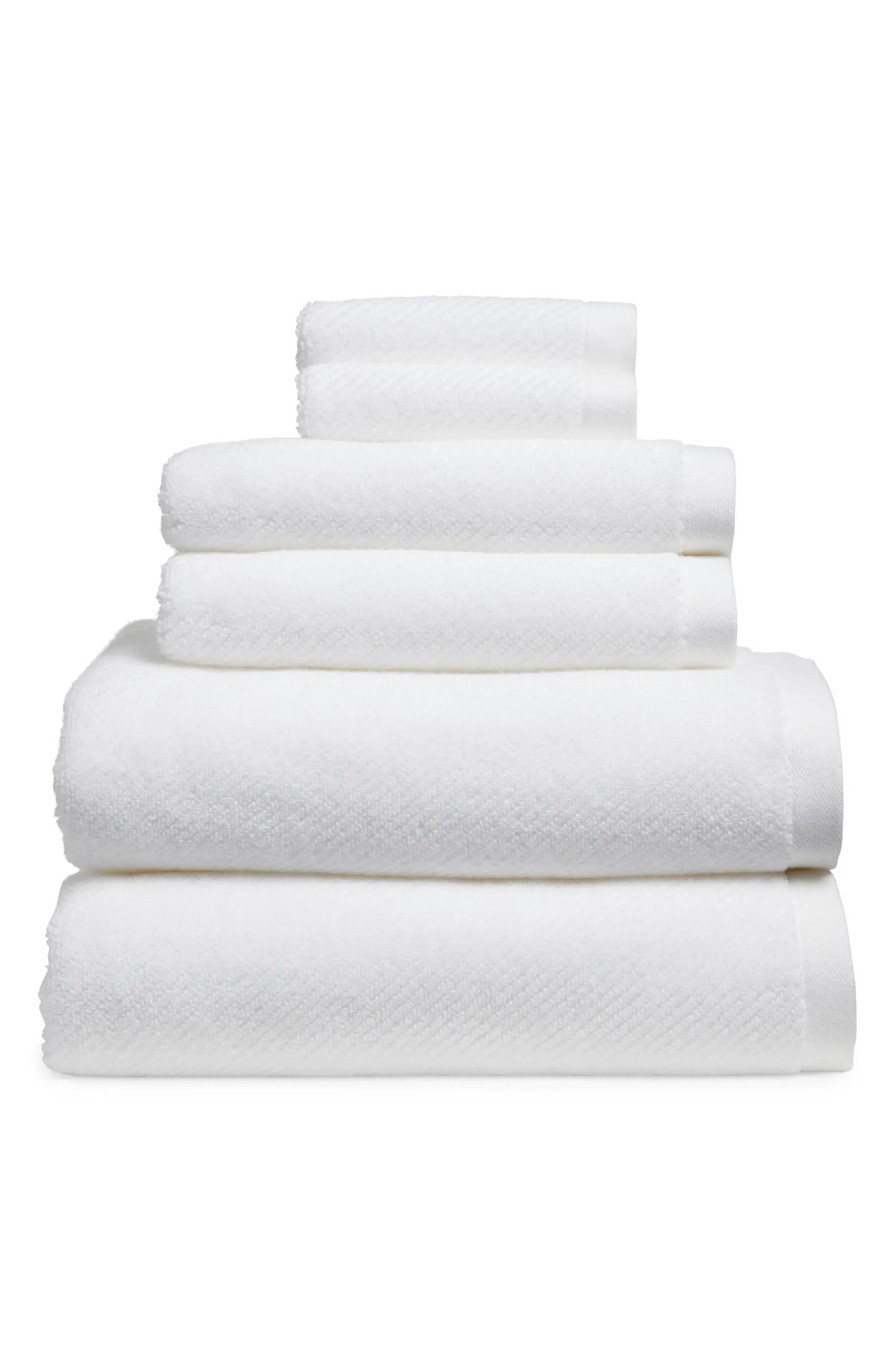 Nordstrom Cotton Rib 6-Piece Bath Towel Set | Nordstrom | Nordstrom