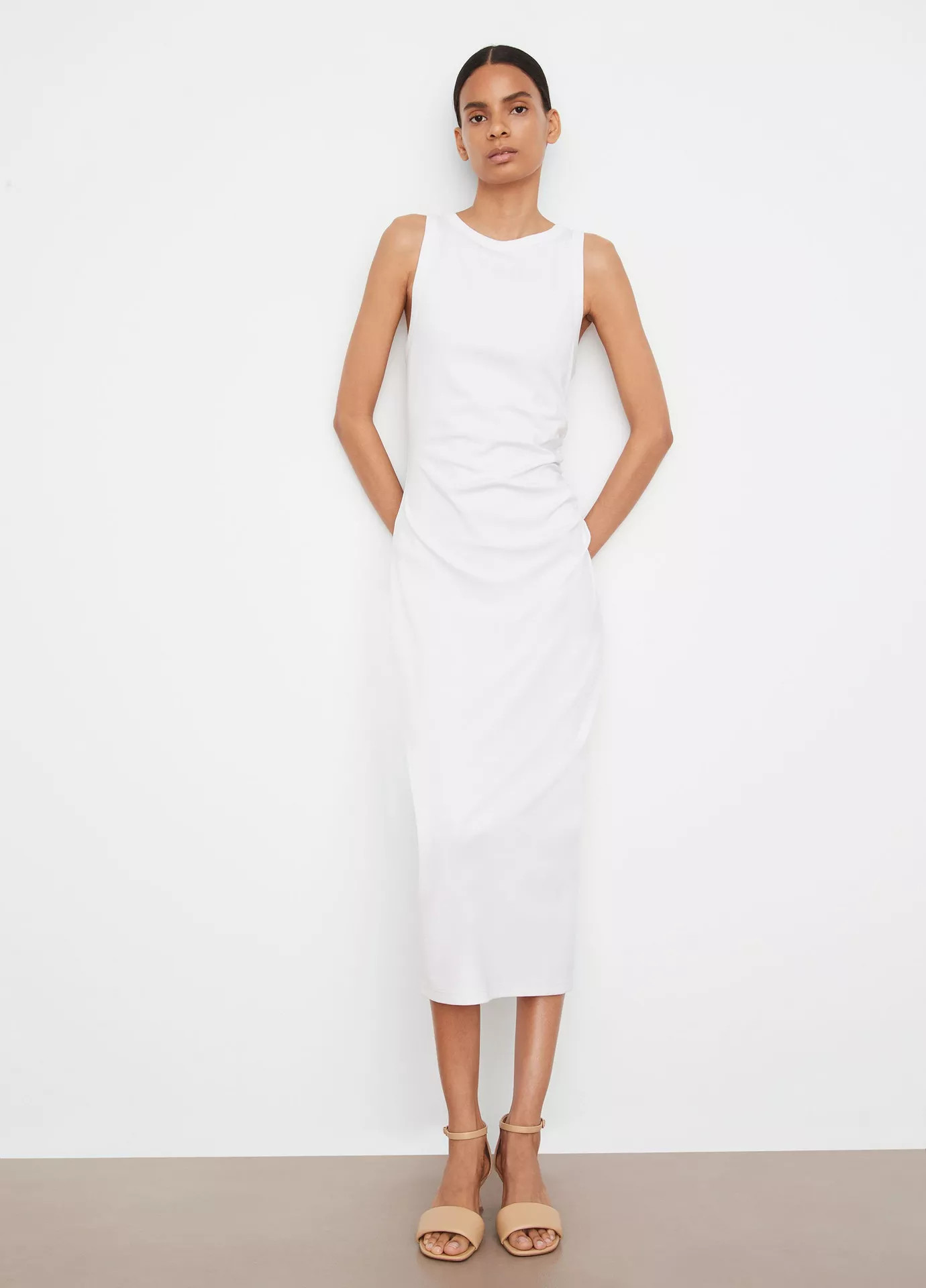 Side Drape Tank Dress | Vince LLC
