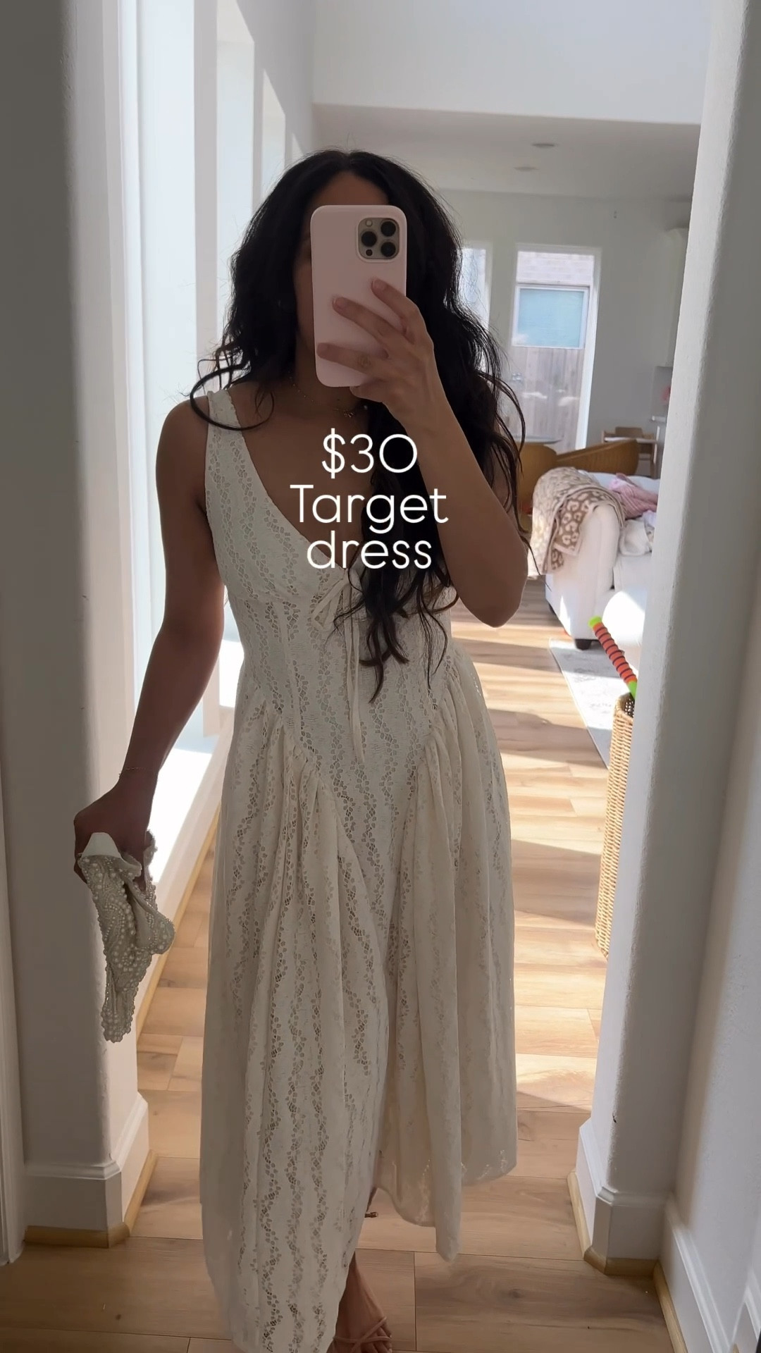 Midi lace basque dress, spring 2026, target wild fable dress, lace dresss

#LTKgrwm #LTKootd