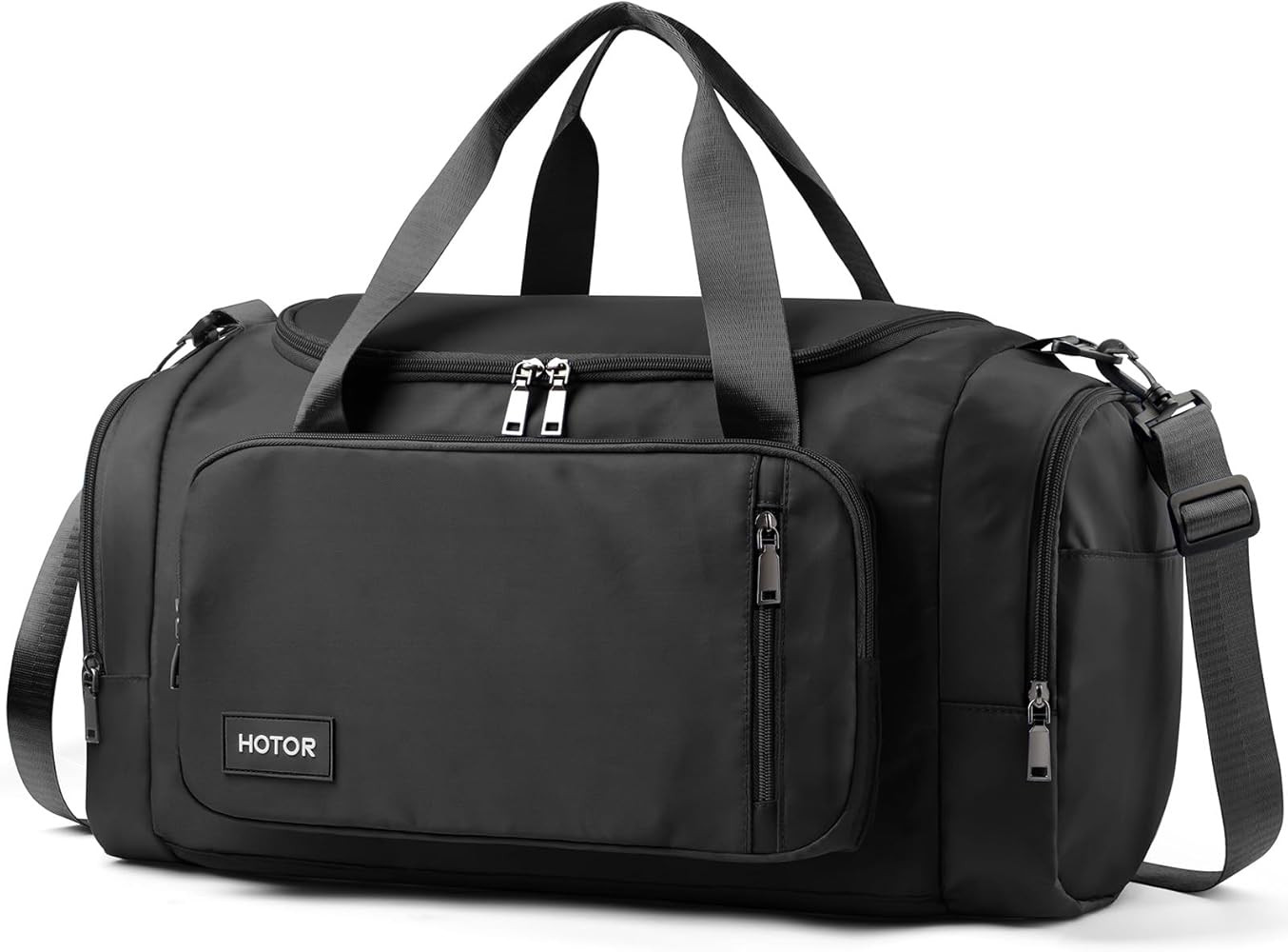 HOTOR Gym Bags for Men & Women - Spacious Duffle Bag with Shoe Compartment & Wet Pocket, Carry On... | Amazon (US)