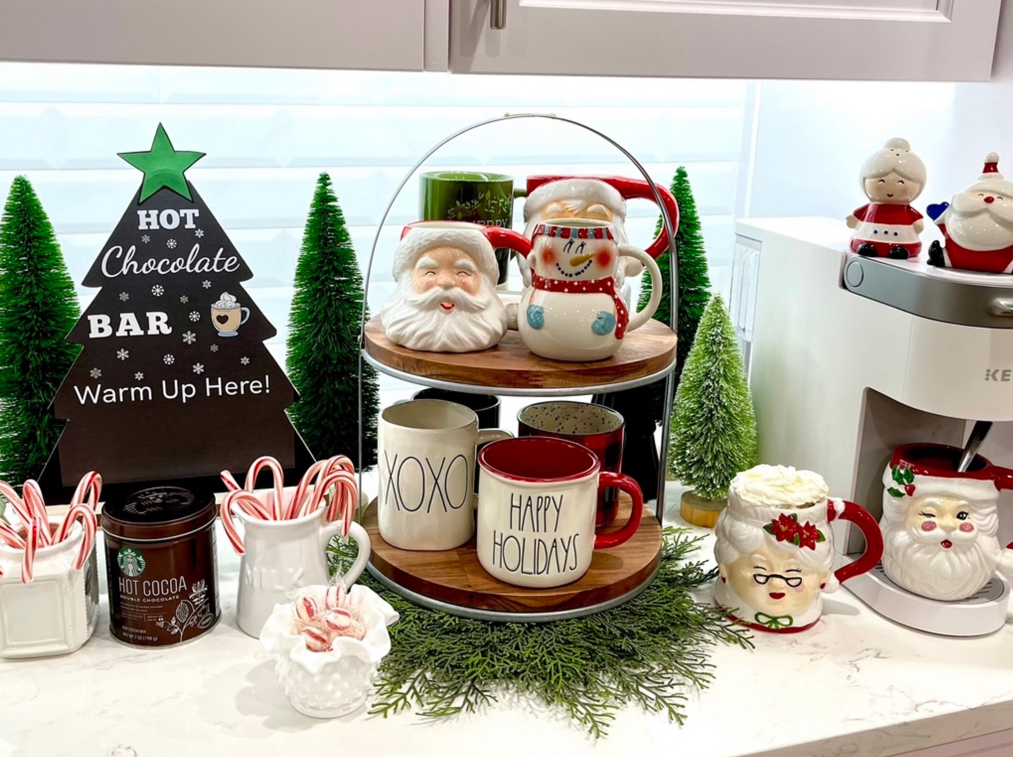 Christmas hot cocoa bar ideas.

#LTKHoliday #LTKsalealert #LTKhome