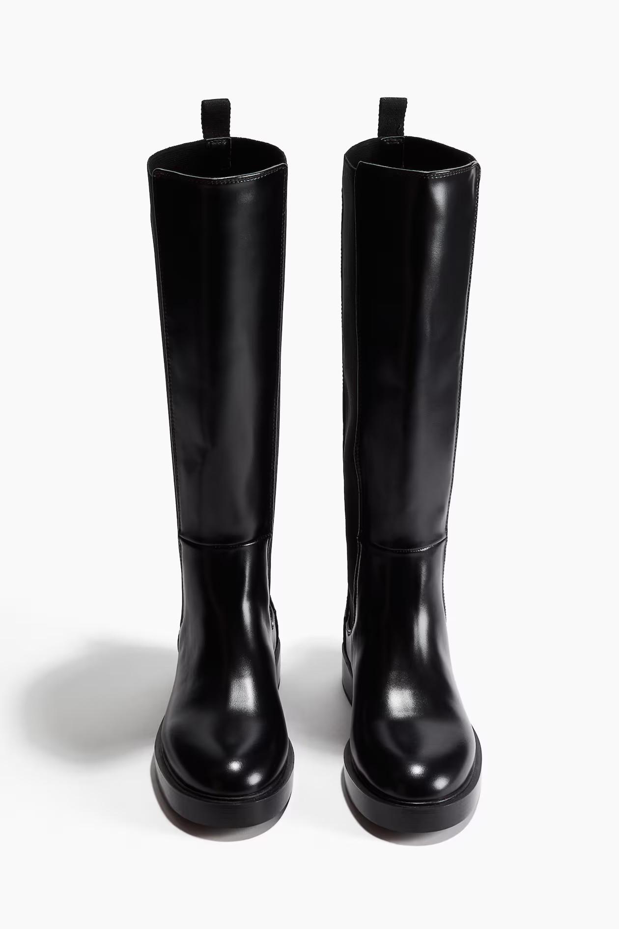 Knee-high boots - Black - Ladies | H&M GB | H&M (UK, MY, IN, SG, PH, TW, HK)