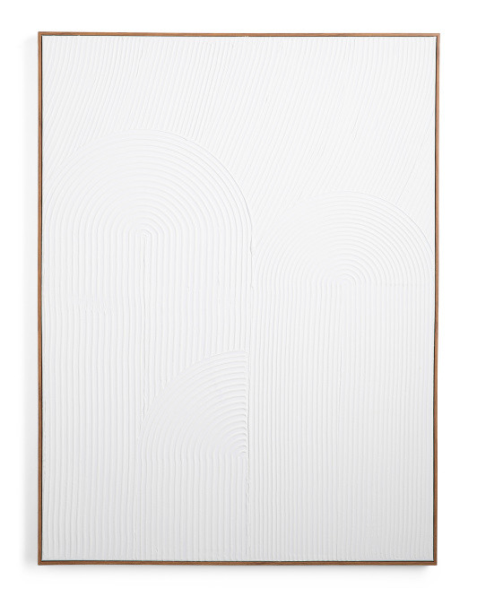 30x40 White Rainbows And Sky Wall Art | TJ Maxx