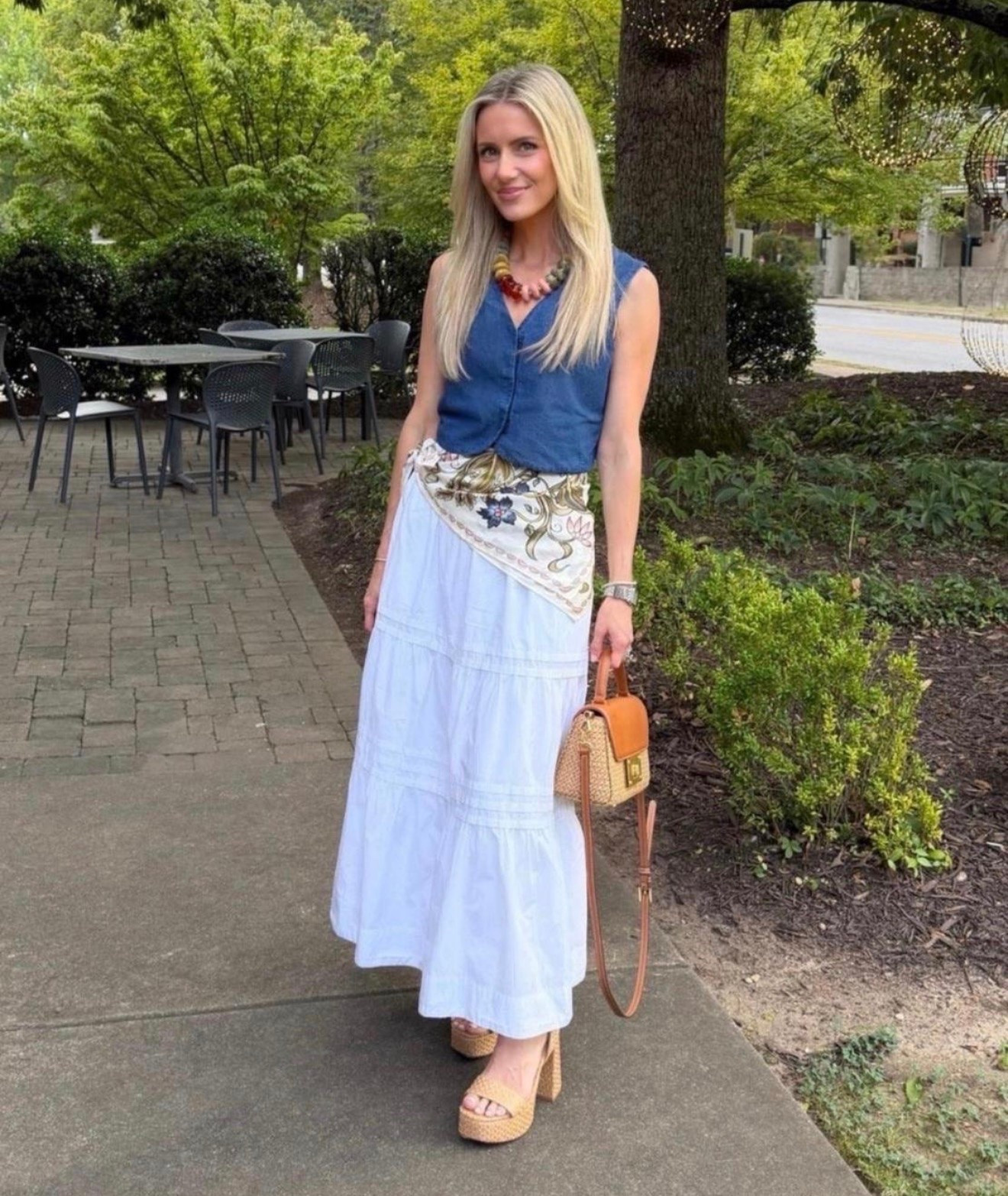 Easy mid week dinner outfit! Early fall outfit. Wearing XS in everything

#LTKootd #LTKSeasonal #LTKPetite
