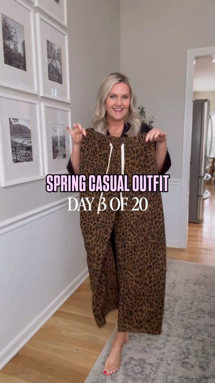 These pants are such a fun switch up from your everyday denim. The fit is so comfortable with the drawstring waist, but still looks styled and put together. Easy to dress up with a jacket or keep it simple with a tee, either way it just works.

leopard pants casual outfit everyday style drawstring pants comfortable outfit denim alternative spring outfit casual chic outfit statement pants easy outfit lovelylifestyling 

#LTKootd #LTKOver40 #LTKSeasonal