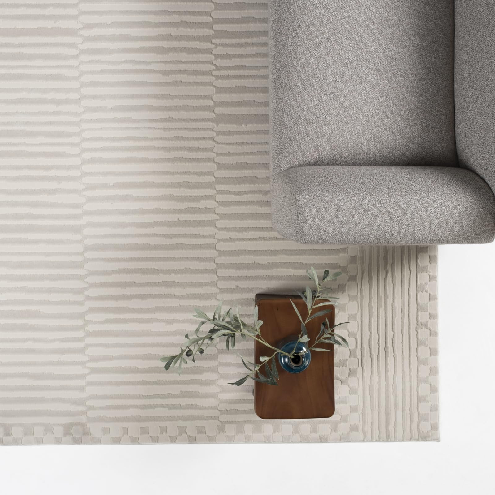 Revival Rugs Soloba 6'7"x9' Washable Area Rug for Living Room Bedroom - 100% Recycled Oeko-TEX Ce... | Amazon (US)