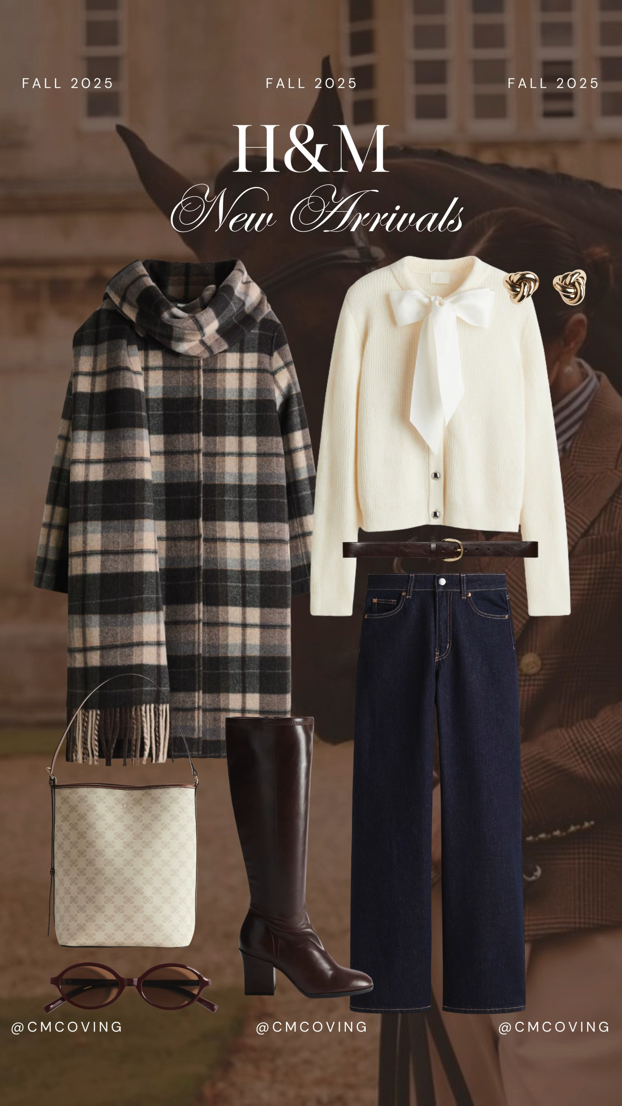 H&M new arrivals 🤎 fall fashion, fall sweater, fall denim, skinny jean, jacket, scarf, fall blazer, belt, fall boot 

 #LTKSeasonal #LTKFindsUnder100 #LTKStyleTip