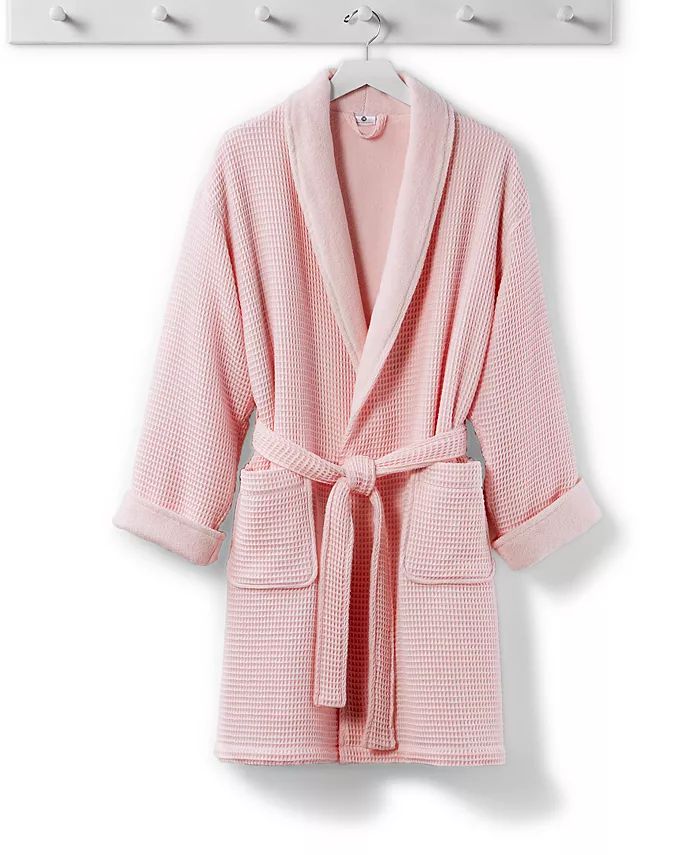 Hotel Collection Cotton Waffle Textured Bath Robe, Created for Macy's - Macy's | Macy's