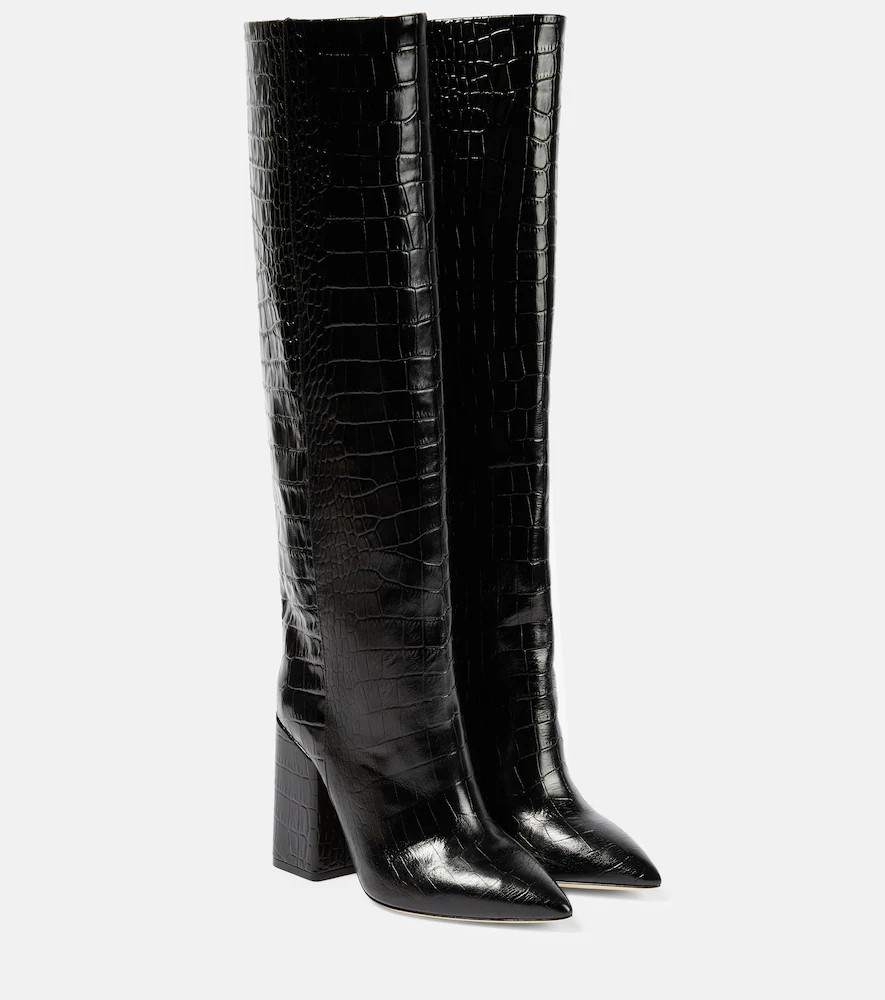 Paris Texas Anja leather knee-high boots | Mytheresa (US/CA)