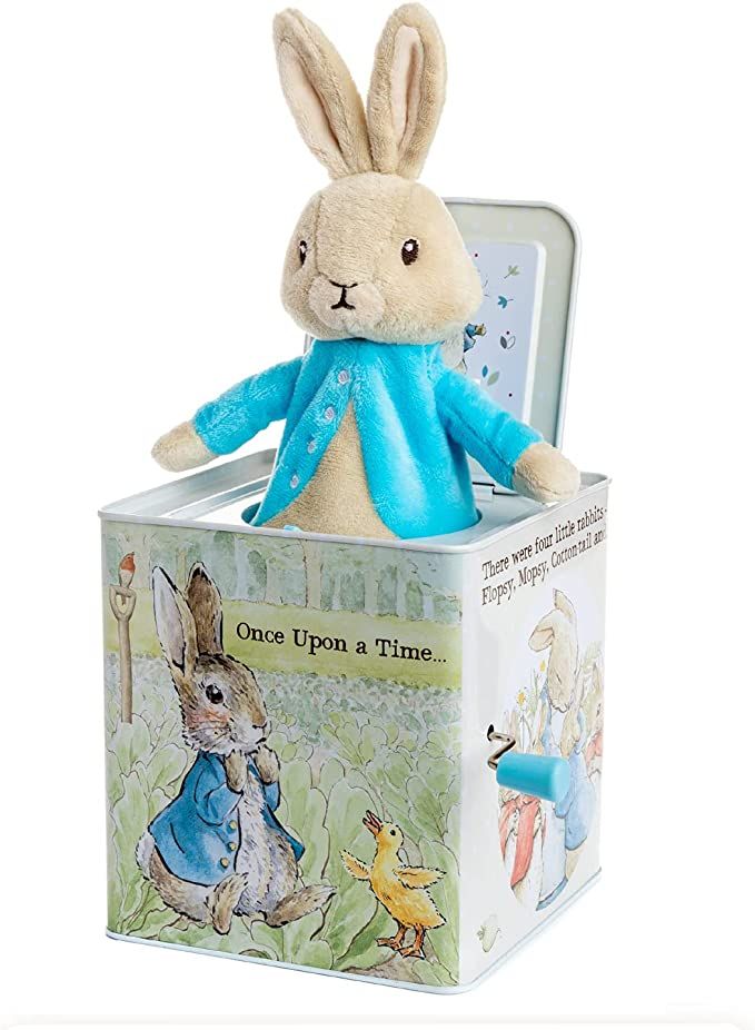 Beatrix Potter Peter Rabbit Jack-in-The-Box, Multi-colored, Standard | Amazon (US)